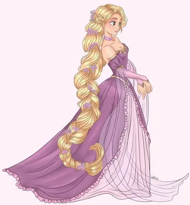 Rapunzel fan art i made 💕 : r/Tangled