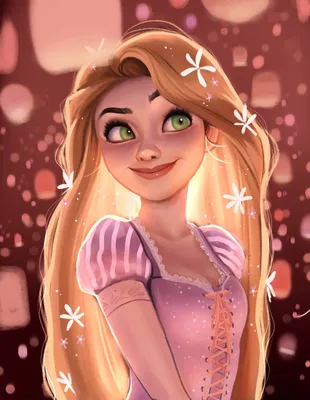 Tangled / Rapunzel / Disney / Fan Art / Art History / Geeky / Nerdy /  Lanterns / Flynn / Springtime / Swing / Princess / Art / Romantic - Etsy  Sweden