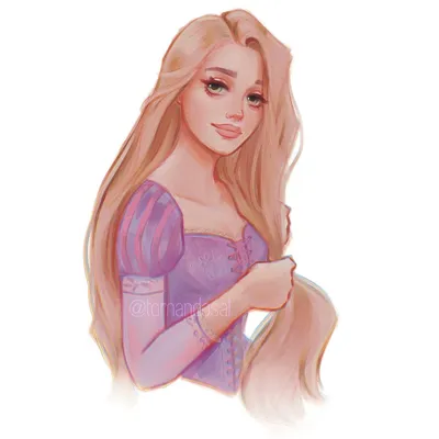 Rapunzel (Tangled) (Рапунцель) :: Tangled (Рапунцель: Запутанная история)  :: арт барышня (арт девушка, art барышня) :: AyyaSAP (Ayya Saparniyazova,  Айя Сапарниязова) :: Дисней (Disney) :: artist :: Мультфильмы :: art (арт) /