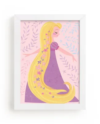 ORIGINAL Abstract Disney Princess Rapunzel Palette Knife Art Painting  12x16" | eBay