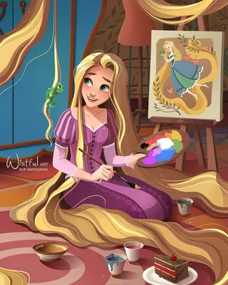 Рапунцель (Tangled) :: красивые картинки :: арт барышня (арт девушка, art  барышня) :: Disney / картинки, гифки, прикольные комиксы, интересные статьи  по теме.