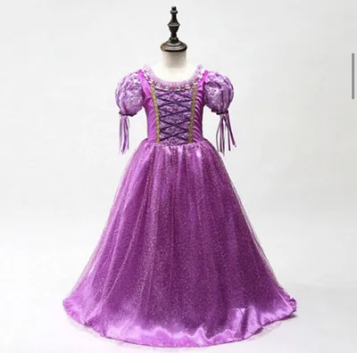 Купить Платье принцессы Рапунцель из мультфильма "Запутанная история", цена  880 грн —  (ID#1396718667)