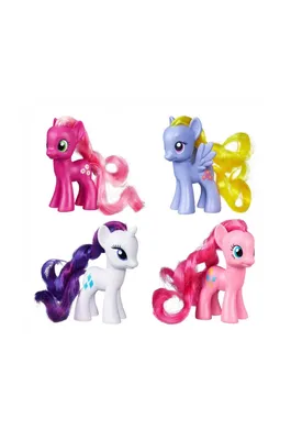 Набор фигурок Hasbro 4в1 пони Черайли, Флаттершай, Рарити, Пинки Пай - My  Little Pony (322642) ціна 389 грн, купити в Україні, Київ, Львів, Полтава -  «Happy-Baby»