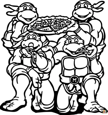 Leonardo Turtle Coloring Pages | Лего раскраски, Черепашки ниндзя, Раскраски