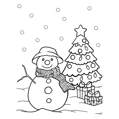 Раскраски «Новый год» - «Красивая большая новогодняя елка» | Раскраски,  Самодельные адвентовские календари, Рождественские книги