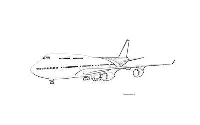 Раскраски Самолеты распечатать бесплатно
