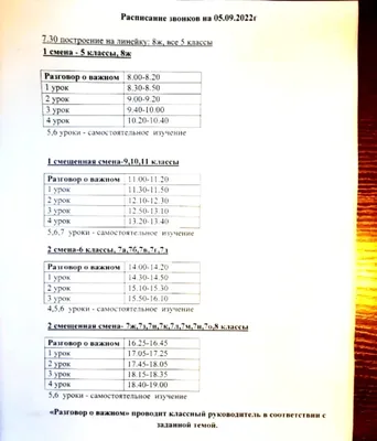Расписание уроков для начальных классов » Средняя общеобразовательная школа  № 30