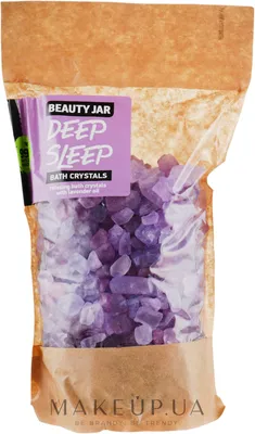 Beauty Jar Deep Sleep Bath Crystals - Расслабляющие кристаллы для ванны с  лавандовым маслом: купить по лучшей цене в Украине | 