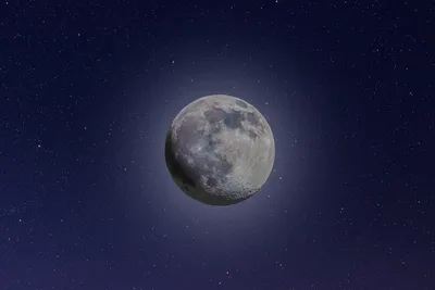 Растущая луна картинки