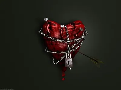 Разбитое сердце любви стоковое изображение. изображение насчитывающей боль  - 207932795