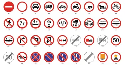 Разрешающие дорожные знаки картинки