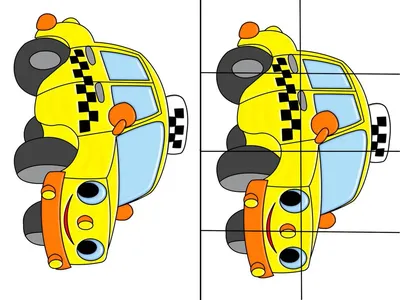 Разрезные транспорт 65 картинок
