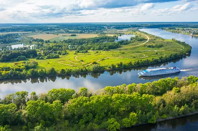 Красивая река в лесу - 68 фото