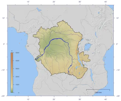 Что произойдет, если запрудить устье реки Конго | Пикабу