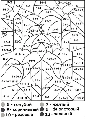 Мурлыка 🐈 on X: "Математические раскраски ✏ Реши примеры и раскрась  картинки нужными цветами.  #детскийцентрмурлыка,#детскийцентрметаллург,#ижевск,#мурлыка,#семья,#развитиемурлыка  /OudvTCxFc1" / X