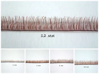 Купить 2AR229 Реснички для кукол, ширина 8 мм оптом со склада в  Санкт-Петербурге в компании Айрис