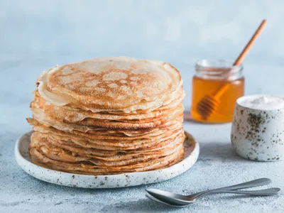 Рецепты блинов с дырочками — 7 лучших способов приготовить блины на молоке