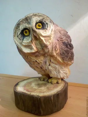 Flying Owl. Woodcarving - YouTube