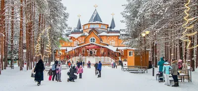 Резиденции Деда Мороза в России в 2023-2024 году: 6 мест с адресами на карте