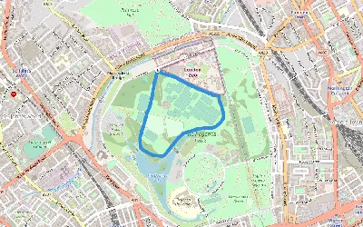 Риджентс-парк Ходьба и Бег - Regent's Park, Лондон, Англия | Pacer