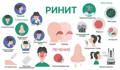 Ринит у взрослых: признаки и лечение, методы и средства