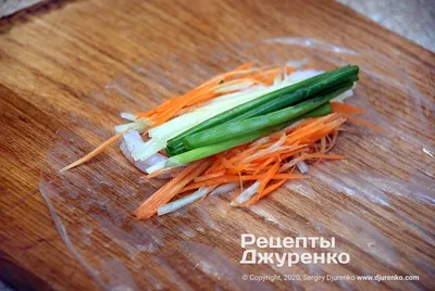 Рецепт спринг-роллов из Азиатской кухни! Очень вкусная закуска из рисовой  бумаги с различной начинкой | Палочки для еды – рецепты | Дзен