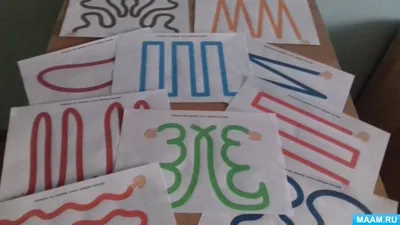Карточки для рисования двумя руками (1 фото). Воспитателям детских садов,  школьным учителям и педагогам - Маам.ру