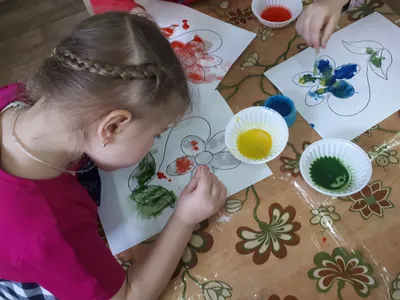 Unconventional technique of drawing with salt and PVA   class.#BerryKids - YouTube