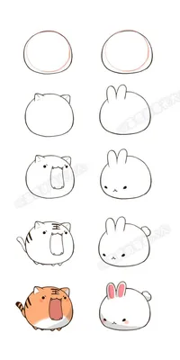 Pin de クエン en How to draw | Como dibujar kawaii, Garabatos kawaii, Cómo  dibujar