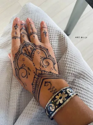 Тату на руке образец рисунка для Мехенди/202/Tattoo on the hand sample  picture for Mehendi - YouTube