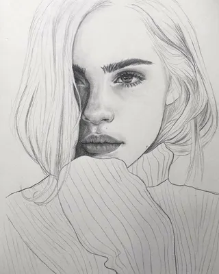 Portraits of beautiful girls. Портреты красивых девушек. PNG. | Портрет,  Иллюстрации девочек, Рисунки женщин