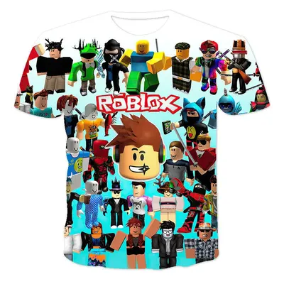 Personalised Roblox Birthday Theme Family Matching Shirt - Jolly Family  Gifts