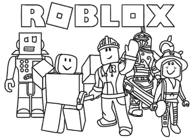 Картинка для торта"Roblox (Роблокс)" - PT100824 печать на сахарной пищевой  бумаге