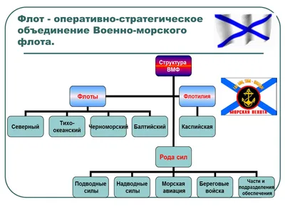 ОБЖ в ПРУ - 4.4. Организационная структура Вооруженных сил Российской  Федерации.