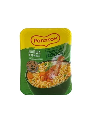 Rolton Egg noodles with homemade chicken 75g ❤️ home delivery from the  store 