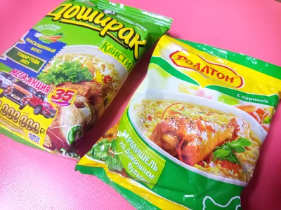 Instant noodles Chicken flavour - Rolton