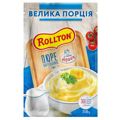 Rolton Mashed Potatoes with Cream Flavor 60g ❤️ home delivery from the  store 