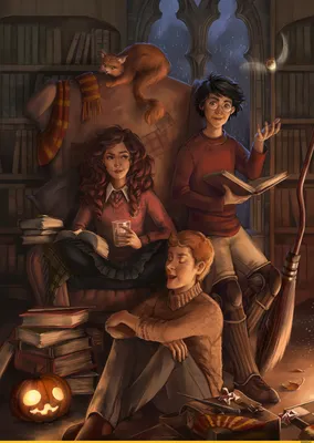 Hermione, Ron and son by KMeaghan on DeviantArt