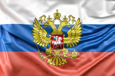 Шеврон "Флаг Герб Россия"