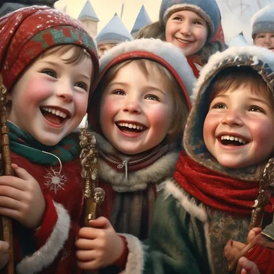 Рождественские открытки из детских рисунков помогут вылечить детей -  Православный журнал «Фома»