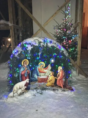Рождество Христово в нашем храме — Официальный сайт Знаменского храма села  Старая Кашира
