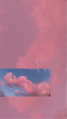 Розовые облака | Pink wallpaper, Aesthetic space, Aesthetic