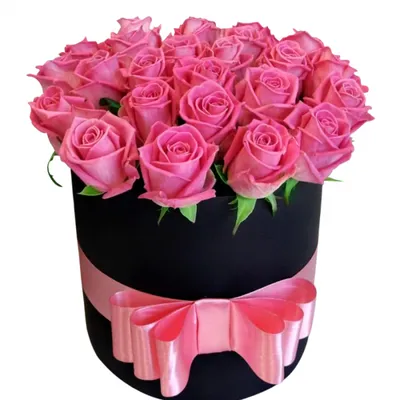 Розовые розы в коробке сердце за 9 390 руб. | Бесплатная доставка цветов по  Москве