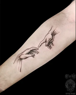 Татуировка женская графика на предплечье рука - мастер Евгения Шмидт 5965 |  Art of Pain