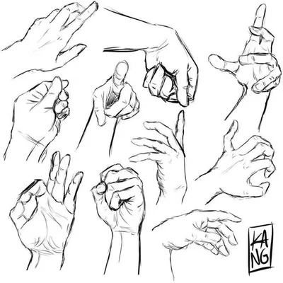 Как научиться рисовать кисть руки — С чего начать