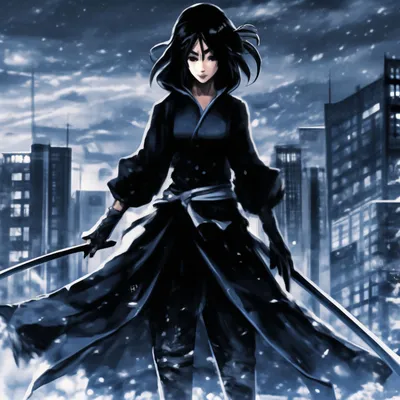 Фото Kuchiki Rukia / Кучики Рукия арт аниме Bleach / Блич