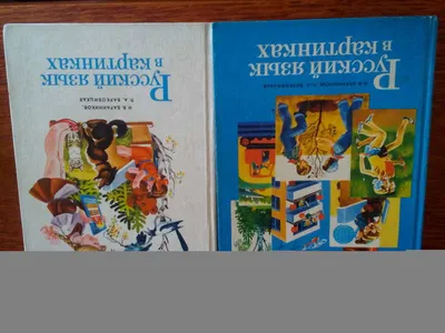 Баранников И.В., Варковицкая Л.А.. Русский язык в картинках.части 1 и  -84 г. СССР. НОВЫЕ!!! (К-П) — купить в Красноярске. Состояние: Новое.  Для школы на интернет-аукционе 