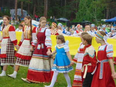 Купить плакетку Федоскино «Русский хоровод», лаковая миниатюра СССР