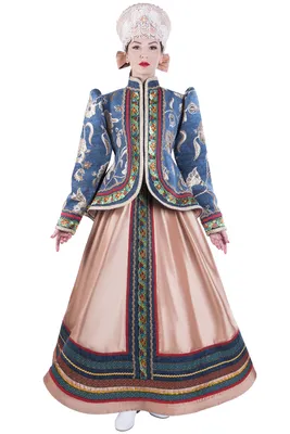 traditional Russian folk costume русские традиционные народные костюмы |  Русская мода, Наряды, Этническое платье