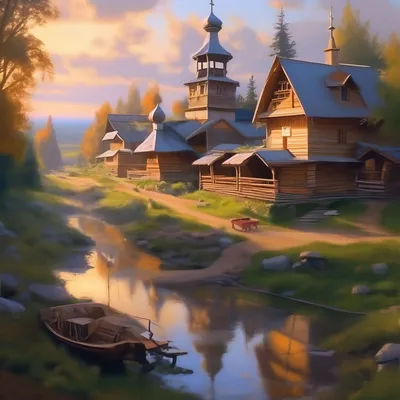 Скачать Russian Village Simulator (Симулятор русской деревни) торрент на ПК